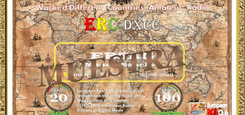 DIPLOMA ERC-DXCC