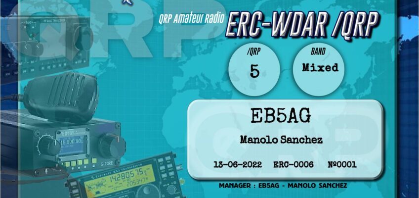 Diploma  ERC-WDAR-QRP